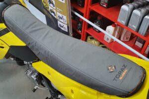 Suzuki DRZ400 seat cover heavy duty canvas trail bike 2000 current