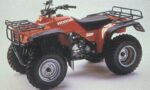 Canvas Tank Cover to suit TRX300 BIG RED 1988-2000