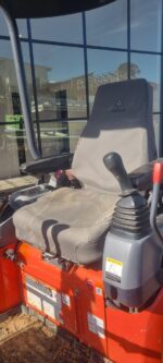 Kubota U17-3 seat cover heavy duty canvas mini excavator high back headrest