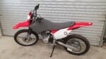 Honda CRF250F all-in-one padded seat and tank cover canvas mustering
