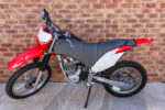 Honda CRF250F all-in-one padded canvas cover shrouds removed mustering farm