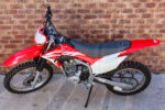Honda CRF250F seat cover heavy duty canvas trail bike 2019 current