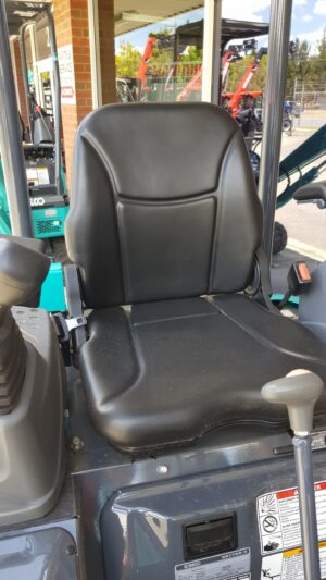 Canvas Seat Cover to suit Kobelco SK17SR Mini Excavator