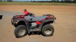 All-in-One Padded Canvas Seat and Tank Cover to suit Honda TRX500 FM 2005 - 2011