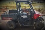 Canvas Seat Cover to suit Polaris 570 Ranger (two seater) 2016, Ranger EV, **3 piece set** (2 x seats, 1 x back)
