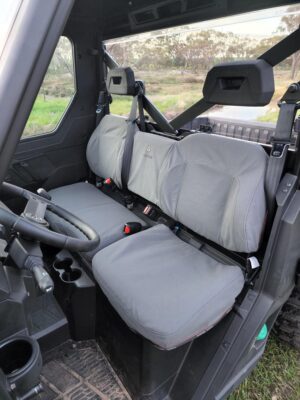 Canvas Seat Cover to suit Ranger 1000 Diesel 2021- *Bolstered Seats* (3 piece set)
