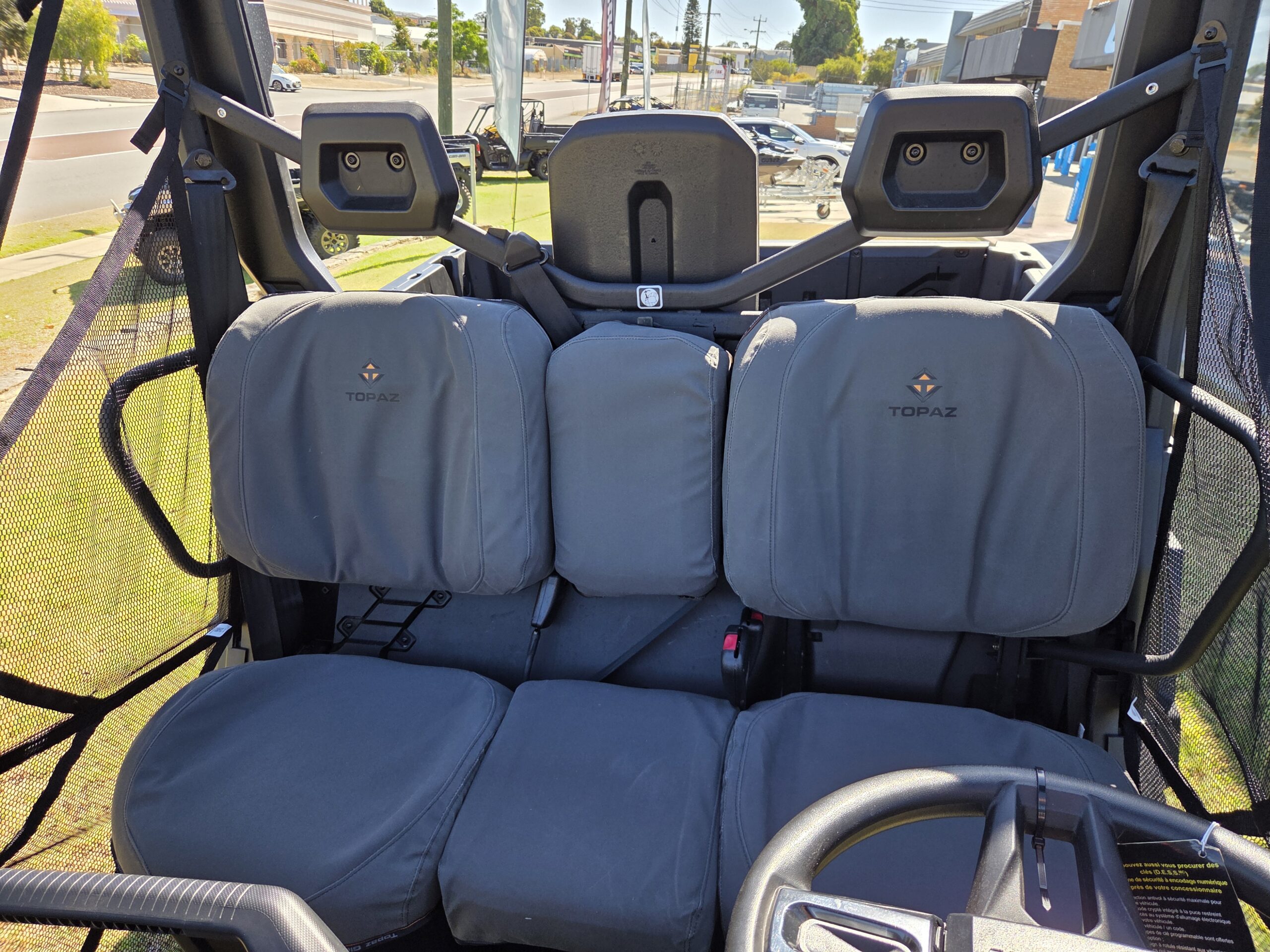 Can-Am Defender HD11 Seat Cover | Bolstered Seats | Heavy Duty Canvas - Image 5
