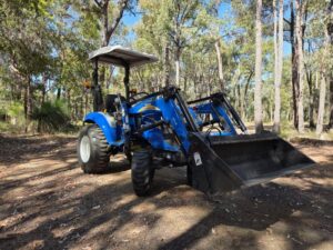 Canvas Seat Cover for New Holland Boomer 35